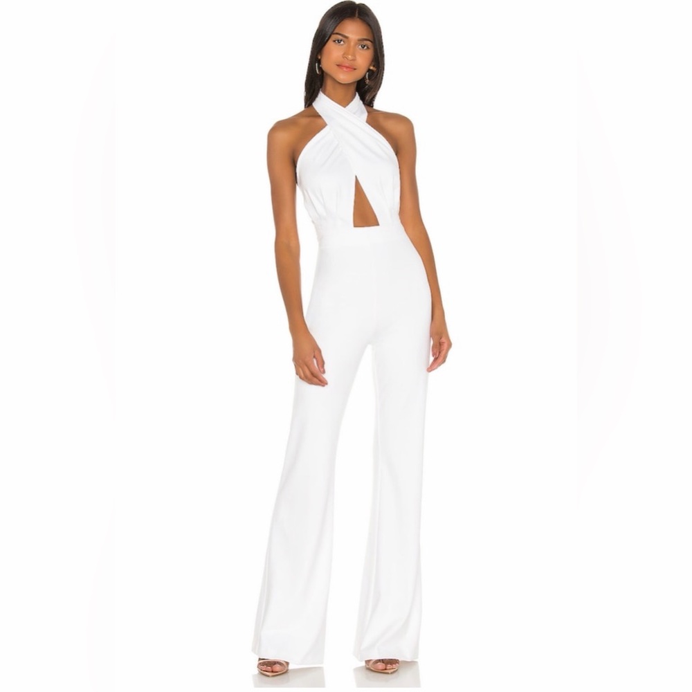 Amanda Uprichard X REVOLVE Zahara Jumps in Optic White - Picture 1 of 6